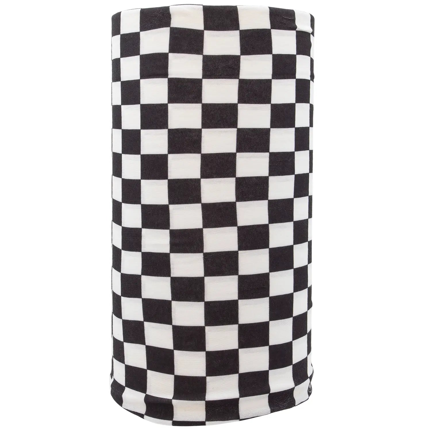 Checkered neck gaiter