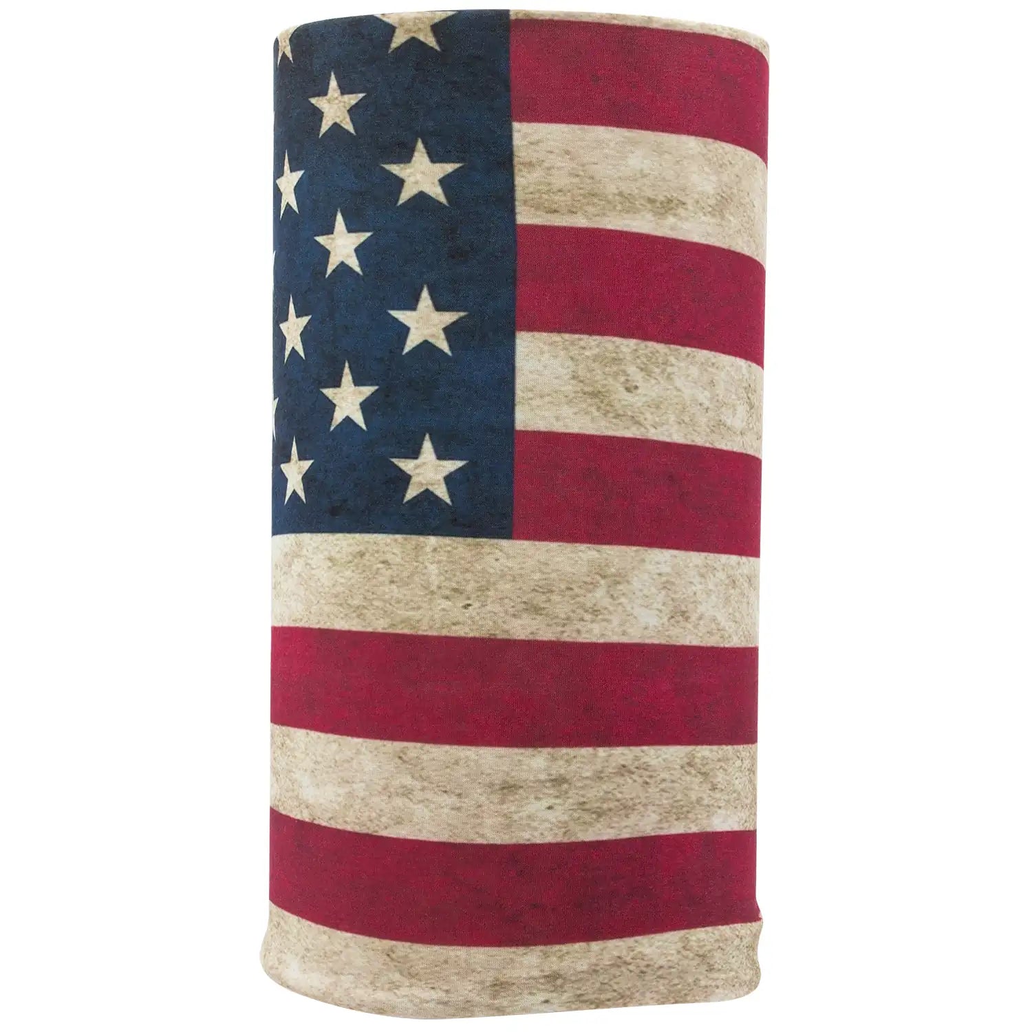 US Flag Worn neck gaiter