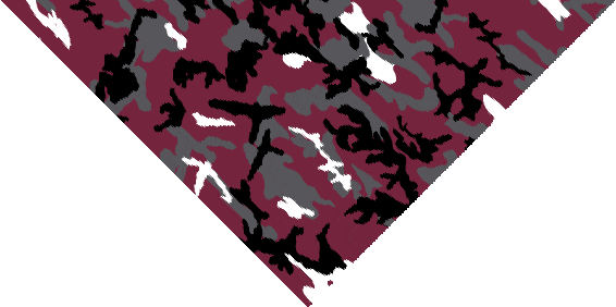 22 x 22 Red Camo Triangle Bandana 22x30x22 Inch-12 pieces-